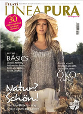 Lana Grossa Linea Pura Ausgabe 19  die neuen Öko Garne