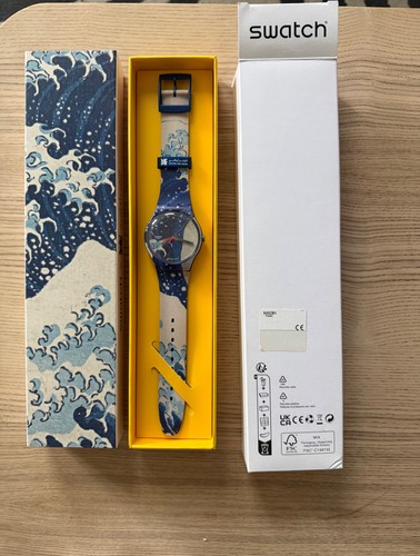 Swatch hokusai uhr the great - swatch,