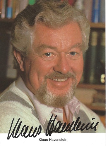 Autogramm klaus havenstein - autogramm,