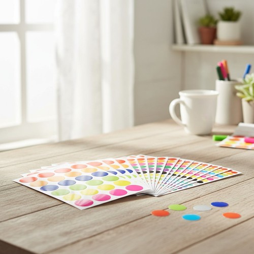 3040 stück klebepunkte bunt - klebepunkte,
