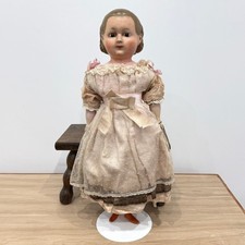 Antike Wachskopfpuppe