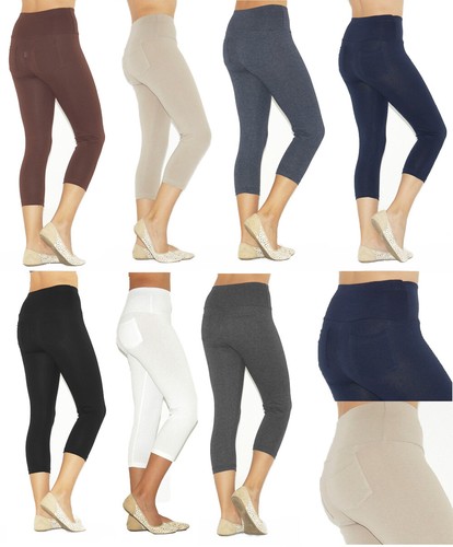Capri hose leggings - 3/4, hoher
