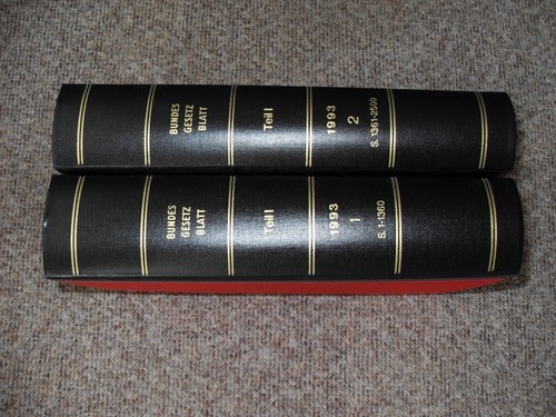 Bundesgesetzblatt 1993 teil - bundesgesetzblatt,