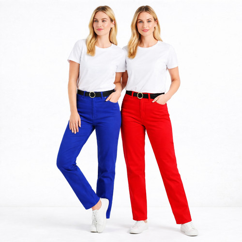 Mid rise jeans größe bis - mid-rise, 6