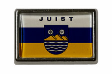 Pin Juist Anstecker Fahne