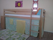 Hochbett Vorhang Umrandung