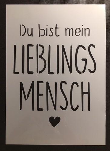 Schablone schild kissen - schablone, f.schild/kissen