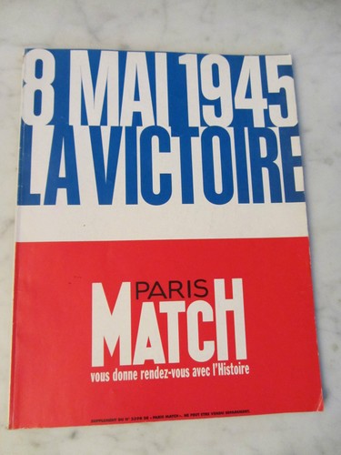 Paris match mai - mai, 1945