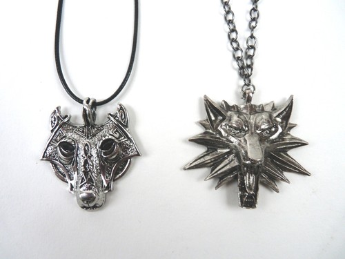 Kette mit wolfkopf - kette,