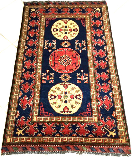 Afghan teppich khotan - teppich, rot