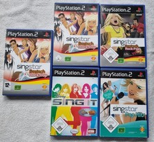 Singstar PlayStation 2 Sammlung Rock Pop Sing It PS2 Original