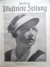 BERLINER ILLUSTRIRTE ZEITUNG 22- 31.5. 1934 Marie Louise Horn Minensuchboot Hüte