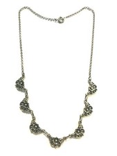 Trachtenschmuck, Kette, massiv