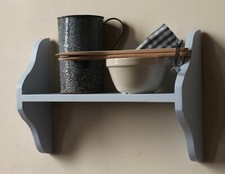 WANDREGAL, RUSTIKALES REGAL, EINSTUFIGES REGAL, HOLZREGALE, BUCHBEIN