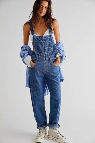 Damen latzjeans latzhose denim - damen,