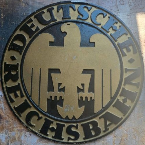 Schild deutsche reichsbahn - deutsche,