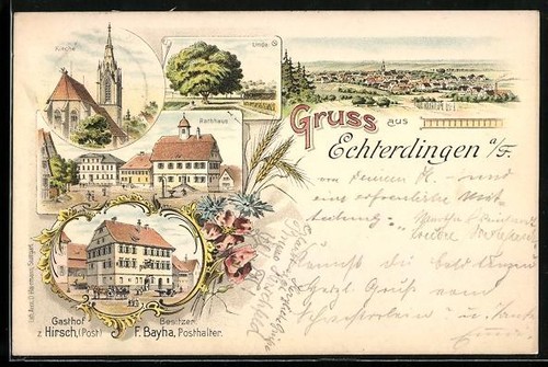 Lithographie echterdingen - lithographie, a