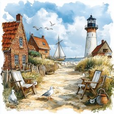 Wandbild Urlaub Strand