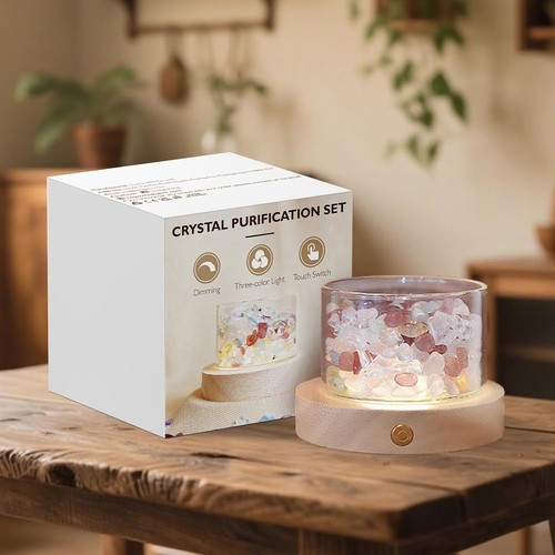 Heilsteine kristalle lampe - lampe, mit