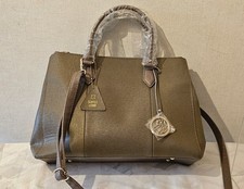 Super schöne Judith Williams Umhänge/ Handtasche Echt Saffiano  Leder Taupe
