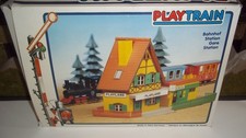 Playtrain Bahnhof "Playland" Elektrische Eisenbahn Spur O , Art. 672006 - TOP !