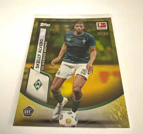Topps bundesliga skelly alvero - bundesliga,
