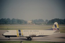 Dia G-AOYP Vickers Viscount 806 Jersey Air Ferries 35mm gerahmt OP-L10-39