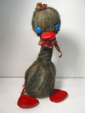 37) Figur Filzwolle Märchenwolle Erpel Ente Gans Wolle Filz Tierfigur ca. 25cm