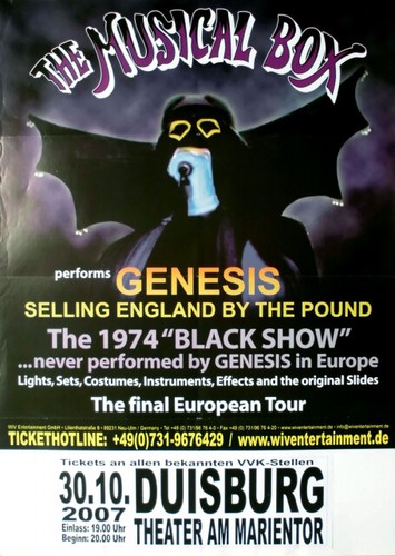 Musical box genesis - musical, 2007