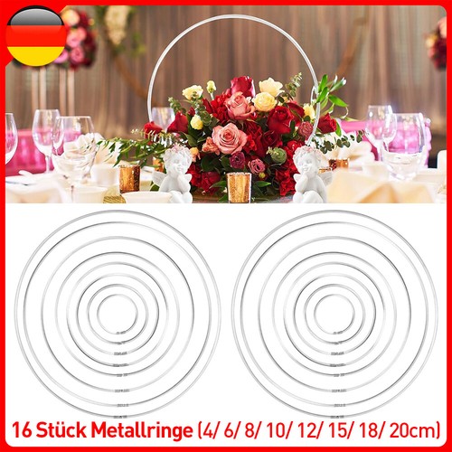 Metallringe basteln silber - metallringe,