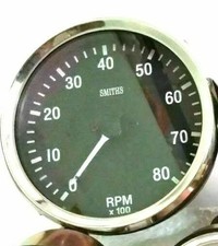 Smiths 100 mm Drehzahlmesser