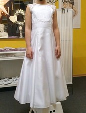 Kommunion Kleid Set Gr