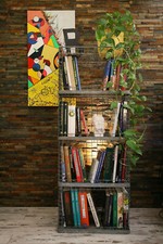 Regal bücherregal industrial - bücherregal,