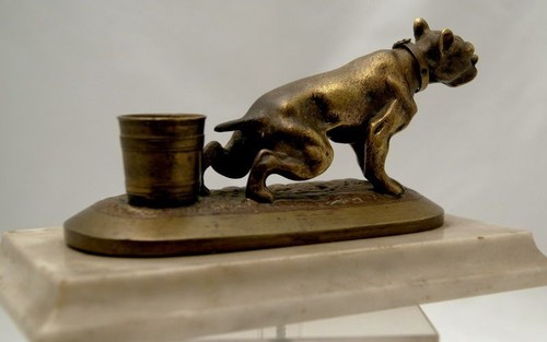 Vintage bronze wien - bronze, tier