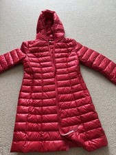 Geospirit Daunenmantel Daunenjacke Jacke Rot Neu 38, Ital. 44