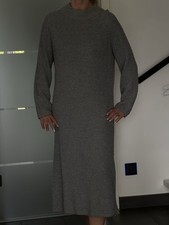 Comma Casual Identity Strickkleid – Grau – Größe 40 – stilvoll & bequem
