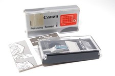 Canon focusing screen - focusing,