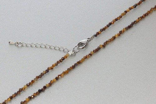 Tigerauge kugel halskette - ,