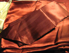 2 St. Stehtischhussen Satin weinrot  Hussen für Stehtische 60 cm Durchmesser OVP