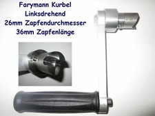 ✅ Farymann Kurbel ✅ Dieselmotor Rüttelplatte Amann Bomag Wacker Weber Oldtimer
