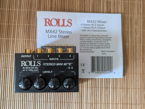 Rolls mx42 passiver - rolls,