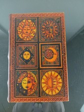 Geheimfach-Buchhülle mit Sonnenmotiv – Versteck für Bücher (117)