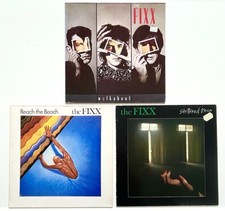 THE FIXX 3 VINYL LP SAMMLUNG JOB LOT (tom petty cars styx inxs huey lewis queen)