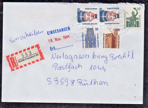 1379 ebf einschreiben brief - ebf,