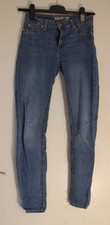 1 gebrauchte blaue Damen Jeans