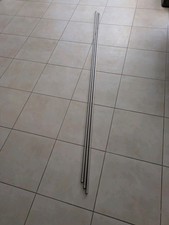 Gardinenstange Vorhangstangen 3Stück 240cm Edelstahl Vorhangstangen