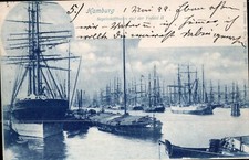Hamburg , Segelschiffhafen auf
