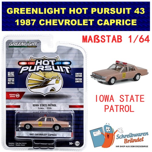 Greenlight 1987 chevrolet - greenlight,