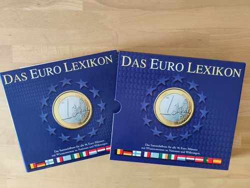 Euro lexikon mit münzen - lexikon, 96