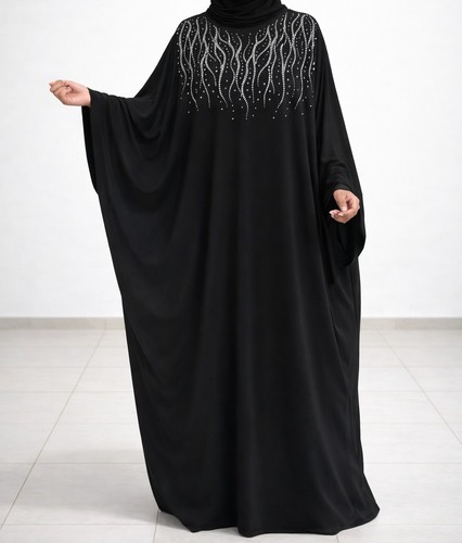 Elegant abaya strass - ,
